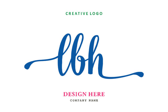 LBH lettering logo is simple, easy to understand and authoritative