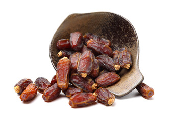 Dates on a white background