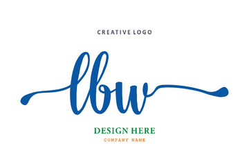 LBWlettering logo is simple, easy to understand and authoritative