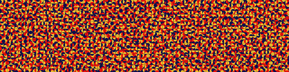 Abstract Geometric Pattern generative computational art illustration
