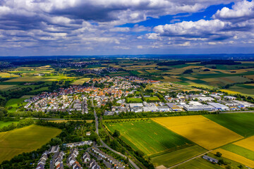 Niederdorfelden in Hessen aus der Luft | Luftbilder von Niederdorfelden in Hessen