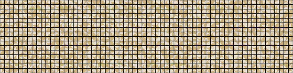 Abstract Geometric Pattern generative computational art illustration