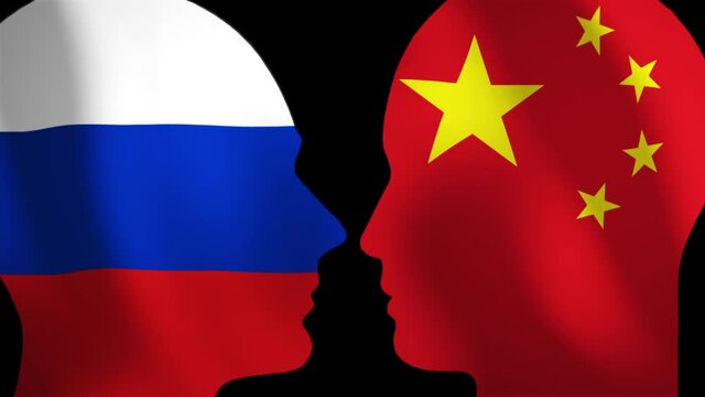 Russia And China: News, Politics, Events - Conceptual Animation