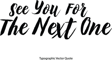 Bold Typography Text Phrase On White Background