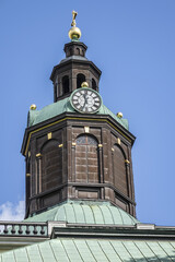 Kungsholm Church (Kungsholms kyrka, 1688) or Ulrika Eleonora Church (Ulrika Eleonora kyrka) - church at Bergsgatan on island of Kungsholmen in Stockholm, Sweden.