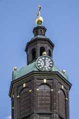 Fototapeta na wymiar Kungsholm Church (Kungsholms kyrka, 1688) or Ulrika Eleonora Church (Ulrika Eleonora kyrka) - church at Bergsgatan on island of Kungsholmen in Stockholm, Sweden.