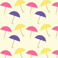 Fototapeta na wymiar Pattern Umbrella