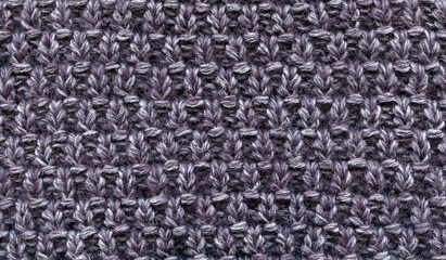 Fototapeta premium simple knitted woolen fabric pattern, knitting. warm cozy background