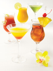 Assorted Drinks and cocktails