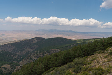 Fototapeta premium mountainous landscape in Sierra Nevada in southern Spain