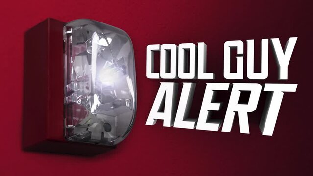 Cool Guy Alert Meme Funny Ironic Humor Boasting Braggart 3d Animation