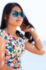 Young attractive girl