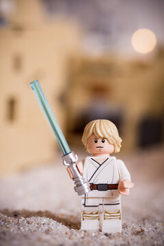 Lippstadt - Deutschland 2. Januar 2021 Lego Minifigur Star Wars 