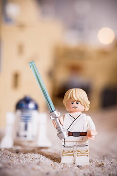 Lippstadt - Deutschland 2. Januar 2021 Lego Minifigur Star Wars 