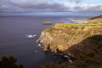 Fototapeta na wymiar Viewpoint Escalvado at the Azores (São Miguel island).