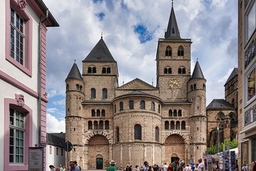 Stadt Trier mit Dom und Porta Nigra