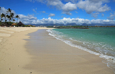On Kapilina beach - Oahu, Hawaii