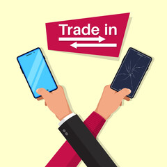 Two hands are holding