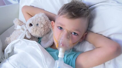 boy has inhalation - Powered by Adobe