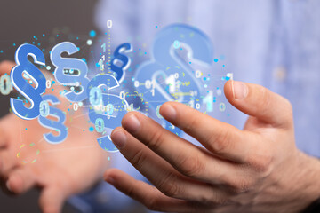 Symbol of Law and Justice - Paragraph / section sign