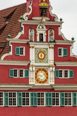 Uhr am Alten Rathaus zu Esslingen am Neckar