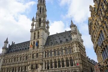 Fototapeta na wymiar Brussels Grand Place in Belgium - ベルギー ブリュッセル グラン プラス