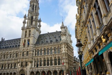 Fototapeta na wymiar Brussels Grand Place in Belgium - ベルギー ブリュッセル グラン プラス