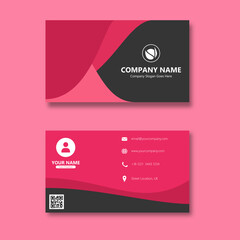 Naklejka premium Wonder mountain business card