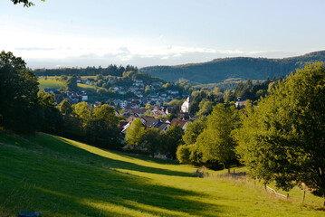 Ober-Beerbach, Südhessen, Bergstraße, nördlicher Odenwald