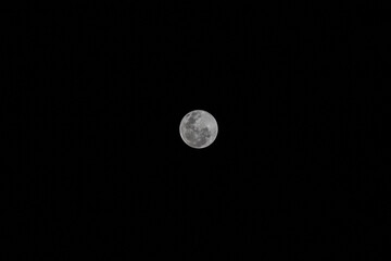 luna llena foto de noche
