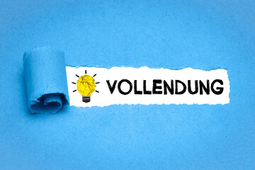 Vollendung 