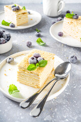 Homemade cake Napoleon