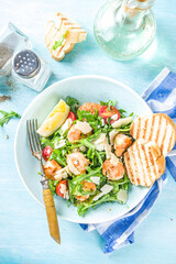 Fresh seafood salad