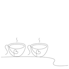 Valentines day background with heart, vector illustration