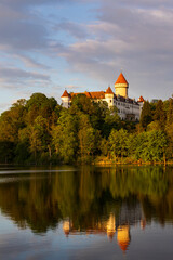 Fototapeta na wymiar Konopiste castle in Central Bohemia, Czech Republic