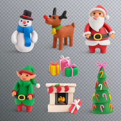 Christmas Transparent Set
