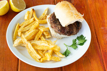 sandwich de hamburguesa
