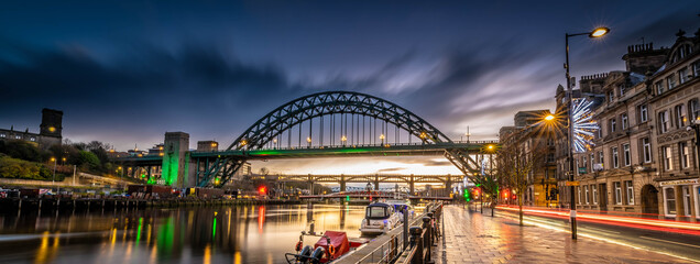 Newcastle Quayside, Tyne Bridge