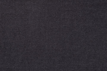 Black denim fabric texture background