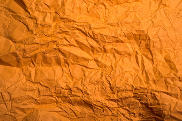 Crumpled paper texture or background