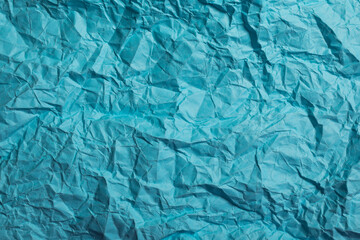 Crumpled paper texture or background
