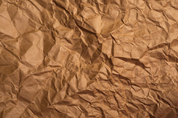 Crumpled paper texture or background