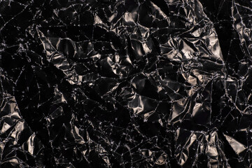 Crumpled paper texture or background