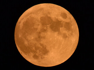 Full Orange moon