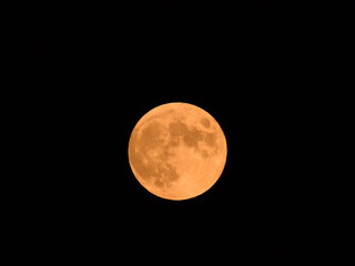 Full Orange moon
