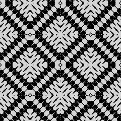 Black and white texture. Abstract seamless geometric pattern. 