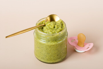 baby food, puree of vegetable