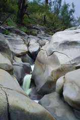 river in the mountains