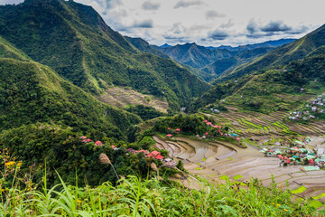 Fototapeta na wymiar Batad rice terraces, Luzon island, Philippines