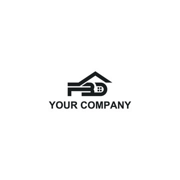 fbd icon vector logo design. fbd template quality logo symbol inspiration